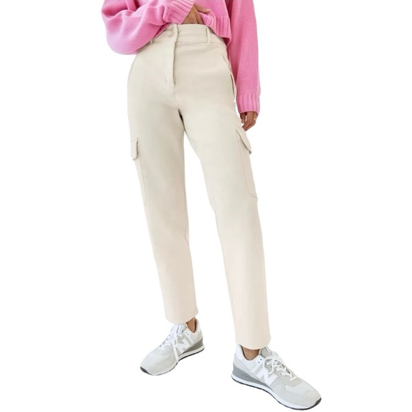 Wilfred Free Modern Cargo Pants in Birch Size 2 Short Aritzia #79267 - Picture 1 of 10
